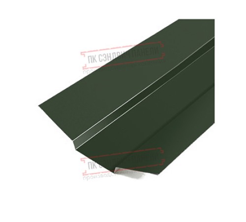 Планка ендовы верхняя 76х76х2000 Viking Ral6007-0.45