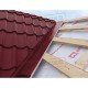 Планка ендовы нижняя 298х298х2000 Viking E Ral3005-0.5
