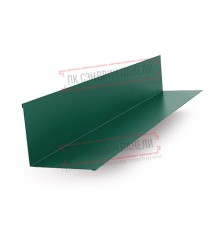 Планка примыкания верхняя 140х90х2000 ПЭ-6005-0.45