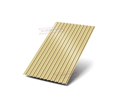 Профилированный лист МП10х1100 Norman RAL1014-0.5