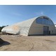 Профнастил H114ПГ-0.75, для бескаркасных ангаров, Полиэстер RAL 9002