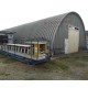 Профнастил H112ПГ-0.8, для бескаркасных ангаров, Полиэстер RAL 7005